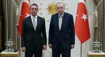 Cumhurbaşkanı Erdoğan, Fenerbahçe Başkanı Ali Koç'u kabul etti