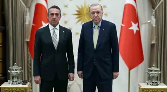 Cumhurbaşkanı Erdoğan, Fenerbahçe Spor Kulübü Başkanı Koç'u kabul etti