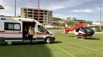 Kalp Rahatsızlığı Olan Bebek Ambulans Helikopterle İstanbul'a Sevk Edildi