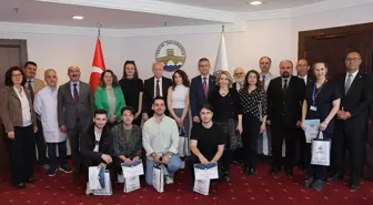 Trakya Üniversitesi'nde Balkan Ülkeleri Sağlık İş Forumu'na Teşekkür Belgeleri