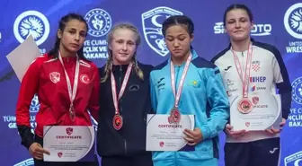 Edirne TOHM Sporcuları Uluslararası Güreş Şampiyonası'nda 3 Madalya Kazandı