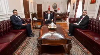 Edirne Valisi Yunus Sezer'den Adalet Bakanı Yılmaz Tunç'a Ziyaret