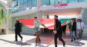 Fırat Üniversitesi Öğrencileri Gazze Saldırılarını Protesto Etti