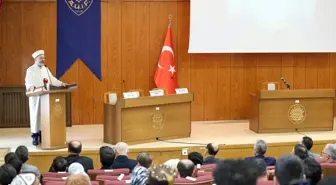 Erbaş, Kur'an-ı Kerim'i Güzel Okuma Yarışması Erkekler Türkiye Finali'ne katıldı Açıklaması