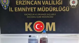 Erzincan'da Sahte İçki Operasyonu: 1 Şüpheli Yakalandı