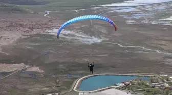Erzincan'da Yamaç Paraşütü ile Stres Atma Fırsatı