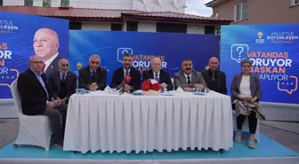 Başkan Sekmen, Palandöken'de Vatandaşlarla Bir Araya Geldi