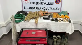 Eskişehir'de Uyuşturucu ve Kaçak Kazı Operasyonları: 6 Şüpheli Yakalandı