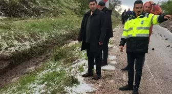 Güdül'de Sağanak Yağış Hayatı Olumsuz Etkiledi