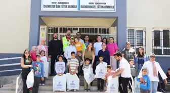 Hatay Büyükşehir Belediyesi'nden Özel Öğrencilere Bayram Hediyeleri
