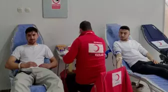 Havza MYO ve Kızılay İşbirliğiyle 30 Ünite Kan Bağışı Toplandı