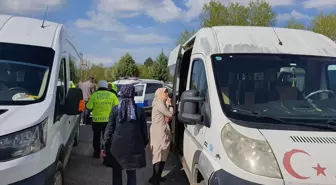 Hüyük'te Servis Araçlarına Denetim