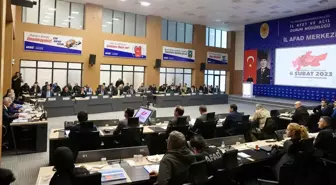 Kahramanmaraş'ta Afet Koordinasyon Toplantısı Düzenlendi