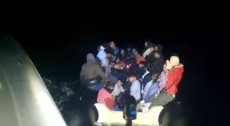 Dikili Açıklarında 31 Düzensiz Göçmen Yakalandı