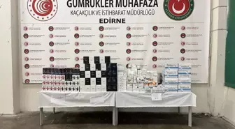 Edirne Kapıkule Gümrük Kapısı'nda Kaçak Ürün Operasyonu