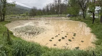 Karabük'te Sağanak ve Dolu Hayatı Olumsuz Etkiledi