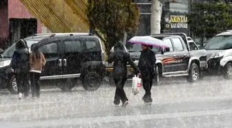 Sarıkamış'ta Dolu Yağışı Hayatı Olumsuz Etkiledi