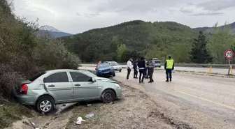 Kastamonu'da Otomobil Kazasında 4 Kişi Yaralandı