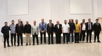 Kilis 7 Aralık Üniversitesi Rektörü Akman, basın mensuplarıyla bir araya geldi