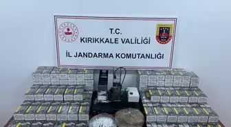 Kırıkkale'de Kaçak Tütün ve Makaron Operasyonu: 1 Gözaltı