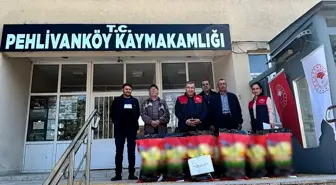 Pehlivanköy'de Çiftçilere Kuraklığa Dayanıklı Tohum Desteği