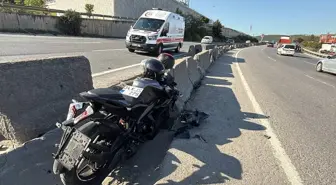 Kocaeli'de Motosiklet Kazası: İki Kişi Hastaneye Kaldırıldı