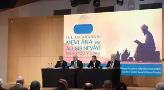 1. Uluslararası Mevlana ve Ali Şir Nevayi Sempozyumu Konya'da Başladı