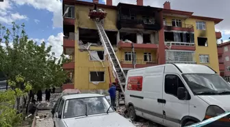 Konya'da Doğal Gaz Patlaması: Bina Sakinleri Korku Dolu Anları Anlatıyor