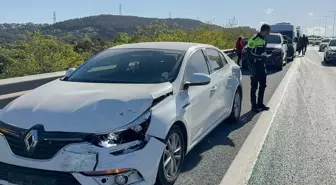 Kuzey Marmara Otoyolu'nda Zincirleme Trafik Kazası