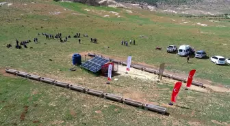 Mardin'de Güneş Enerjisiyle Hayvanların Su İhtiyacı Karşılanıyor