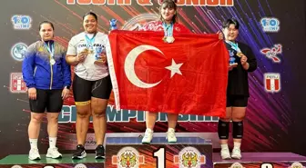Fatmagül Çevik, Gençler Dünya Halter Şampiyonası'nda Altın Madalya Kazandı