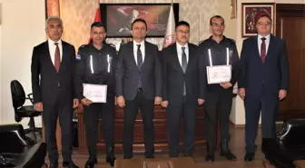 Muğla Cezaevinde Başarılı Memurlara Teşekkür Belgesi