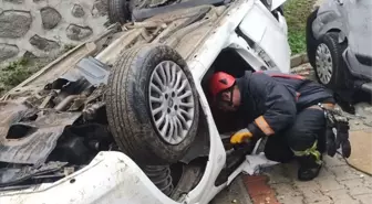 Ordu'da Otomobilin Duvarı Aşarak Düşmesi Sonucu Bir Kişi Hayatını Kaybetti