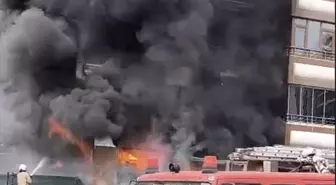 Pendik'te Yangın: 8 Katlı Binada Büyük Hasar