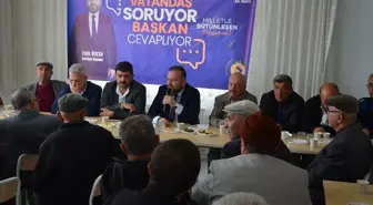 Başkan Özcan, Gümerdiğin Mahallesi'nde Vatandaşlarla Buluştu