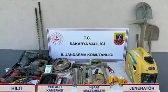 Sakarya'da Kaçak Kazı Operasyonu: 3 Şüpheli Gözaltında