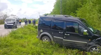 Samsun'da Trafik Kazası: 1 Yaralı