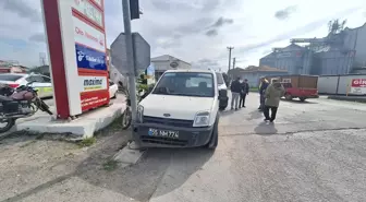 Bafra'da Motosiklet Kazası: Sürücü Hastaneye Kaldırıldı