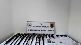 Samsun'da Kaçak Silah Ticareti Operasyonu: 2 Gözaltı