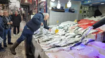 Samsun'da Somon Balığına Yoğun İlgi