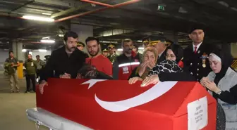 Şehit İstihkam Uzman Çavuş Özen'in naaşı memleketi Afyonkarahisar'a getirildi
