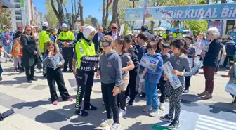 Sinop'ta Öğrencilere Uygulamalı Trafik Eğitimi