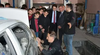 Öğrenciler Meslek Ustalarıyla Buluştu