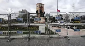 Taksim'de 1 Mayıs İçin Güvenlik Önlemleri Alındı