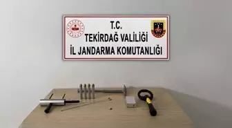 Tekirdağ'da Kaçak Kazı Yapan 4 Şüpheli Suçüstü Yakalandı