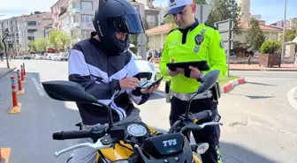 Hayrabolu'da Motosiklet Denetimleri ve Kazalar