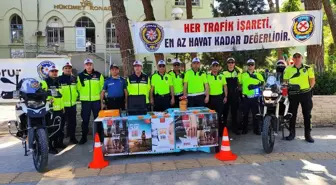 Tire'de Karayolu Trafik Güvenliği Günü Etkinliği Düzenlendi