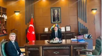 TKDK Elazığ Koordinatörü Veysel Uzun'dan Baskil Kaymakamı Türker'e Ziyaret
