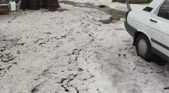 Tokat'ta Dolu Yağışı Tarım Arazilerini Olumsuz Etkiledi