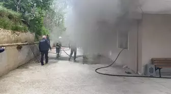 Erbaa'da Yangın: İki Çocuk Polisler Tarafından Kurtarıldı